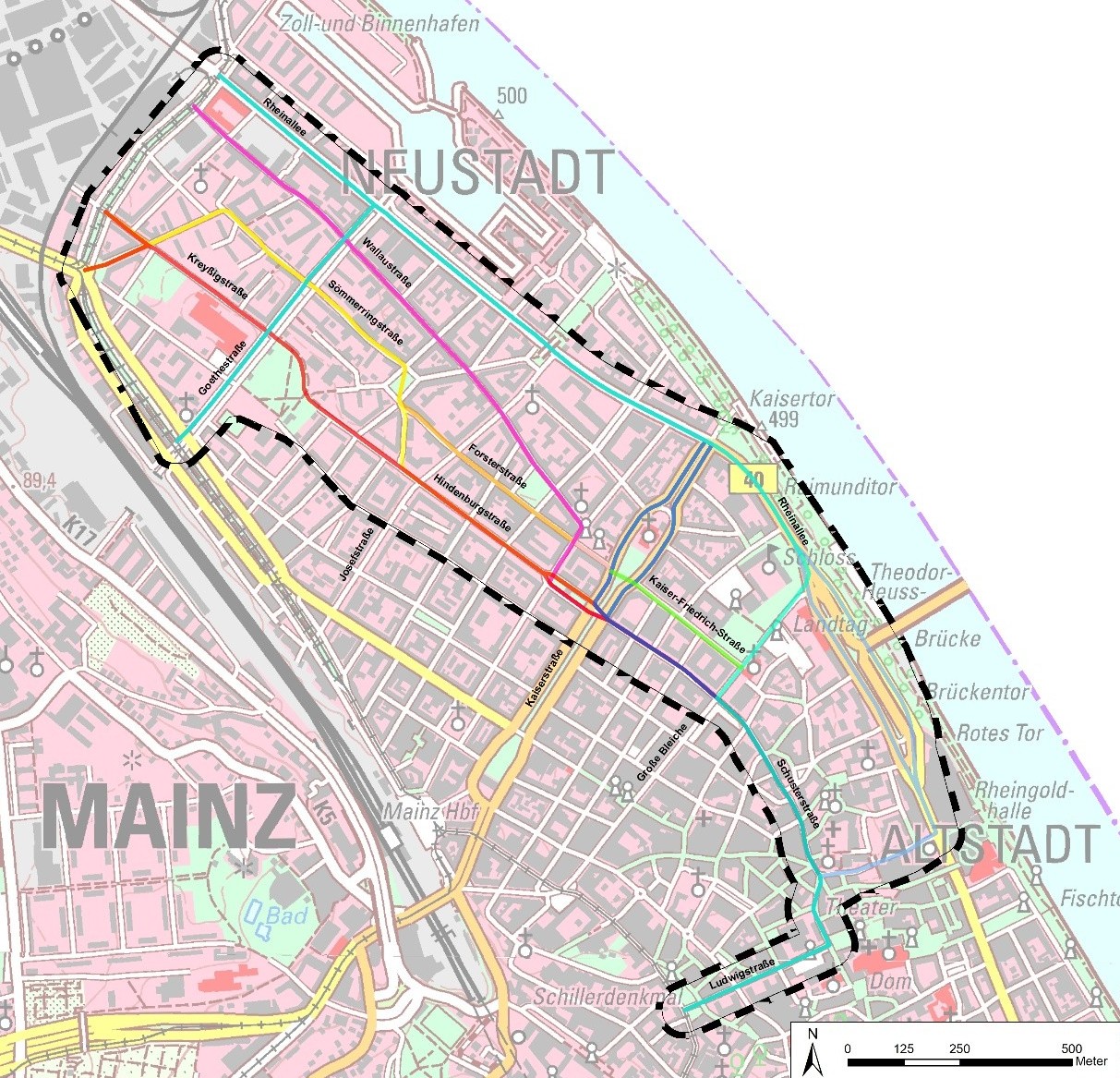 Varianten_Straßenbahntrassen